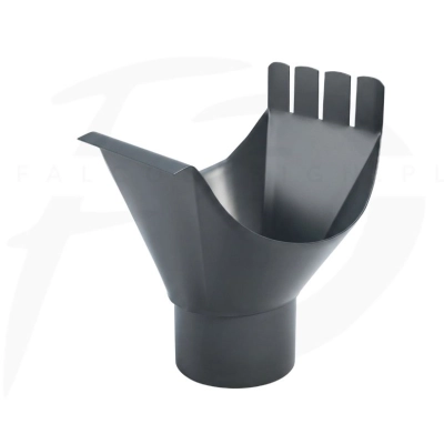 Lej spustowy sztucer stal Inguri 125/87 kolor grafitowy ciemny RAL 7016